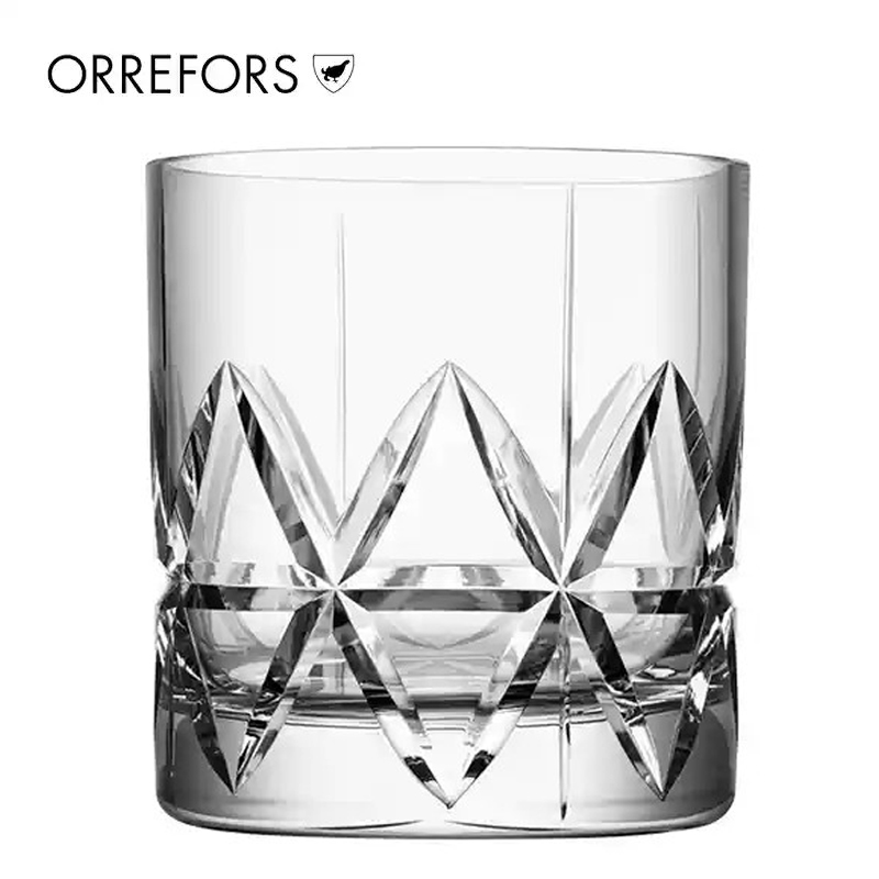Orrefors瑞典进口水晶玻璃XO威士忌洋酒杯子鸡尾酒送新婚礼物套装