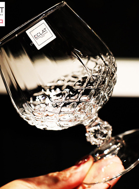 法国进口CDA水晶大号高脚xo白兰地杯洋酒威士忌酒杯红葡萄酒杯子