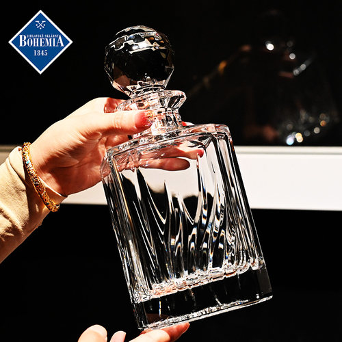 捷克原装进口水晶玻璃醒酒器酒樽