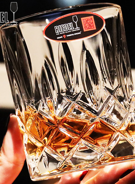 Riedel进口水晶玻璃XO洋酒威士忌调烈酒杯水杯子中秋节日送礼品物