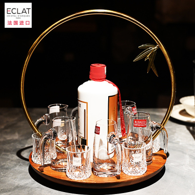 ECLAT法国水晶玻璃白酒杯套装