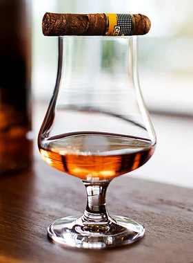 英国DARTINGTON进口水晶玻璃威士忌杯家用品鉴杯甜酒洋酒杯闻香杯