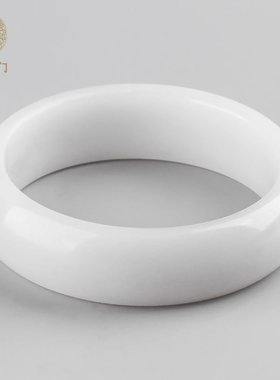 五花八门新疆和田玉手镯女玉镯子羊脂白玉手镯天然正品14178