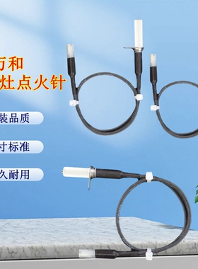 适配万和燃气灶点火针B8-L12 B8-L12X B8-B12打火针陶瓷针