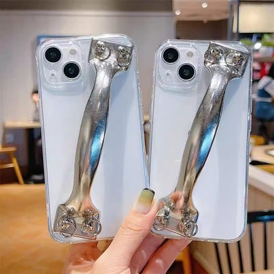 门把手15pro适用iPhone14promax手机壳16整蛊13苹果14plus互送1+13/12/11一加ace3pro/2V搞笑10奇葩5pro恶搞