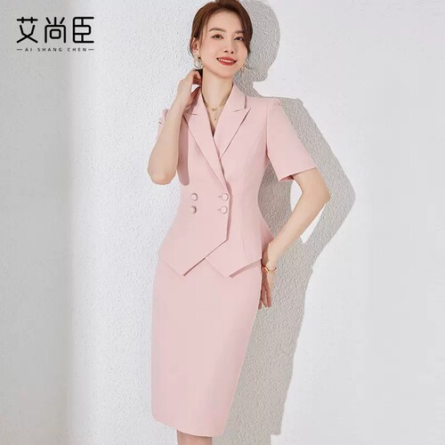 高端OL职业装正装主持人西装套装