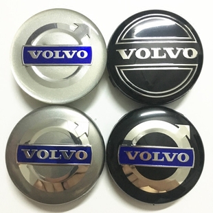 XC60 S80L XC90车轮胎盖轮毂中心盖标志 S60 沃尔沃轮毂盖富豪S40
