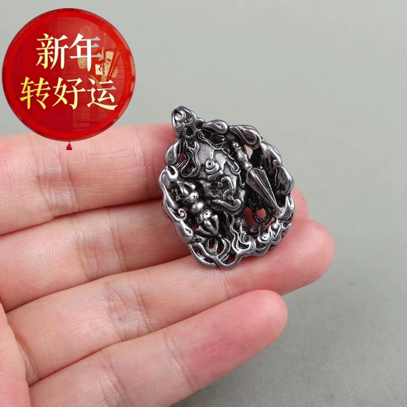 大鹏鸟吊坠西藏小饰品复古包浆随