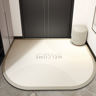 轻奢入户门地垫pvc可擦免洗耐脏脚垫家用进门口垫子玄关防滑地毯