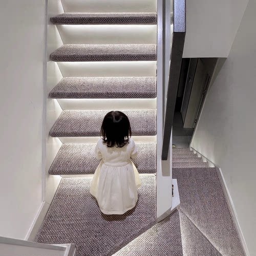 【进口羊毛】楼梯踏步垫高端柔软