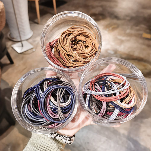 彩色公主风韩国女童扎头发