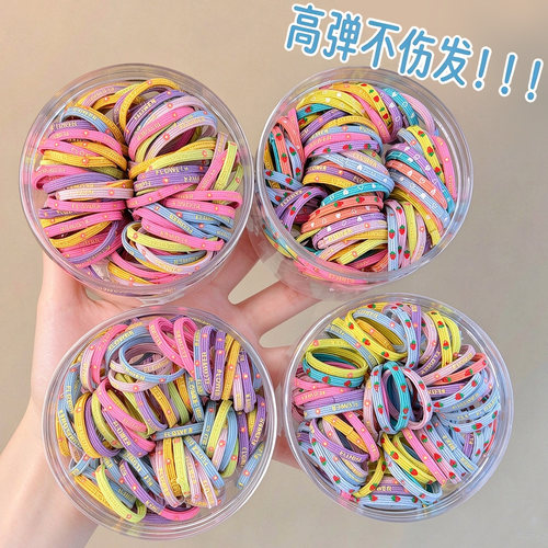 儿童橡皮筋弹性好发圈高弹力发绳
