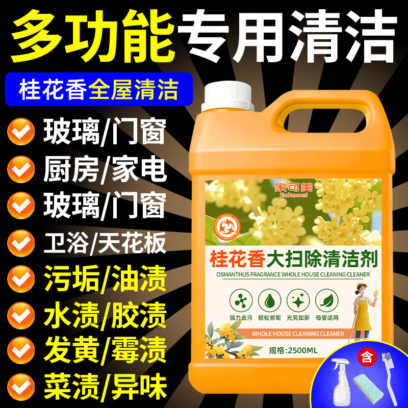 大扫除清洁剂多功能强力去污家政保洁去锈渍全屋家居除垢清洗剂零,洗护清洁剂/卫生巾/纸/香薰,多用途清洁剂,淘宝优惠券,粉丝福利购,淘宝优惠卷