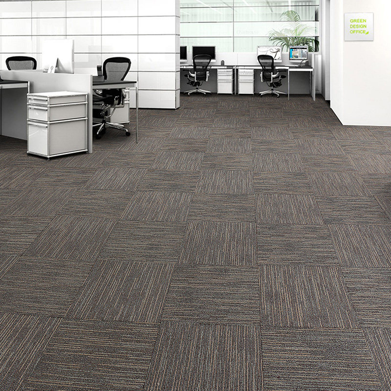 单片出售 沥青底提花富有立体感拼接地毯50×50商用办公室大面积