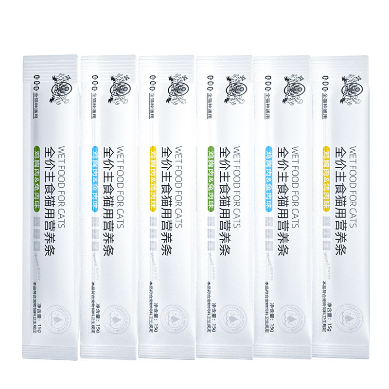 欧恩主食猫条幼猫成猫咪营养美味猫零食增肥营养猫罐头妙鲜湿粮包