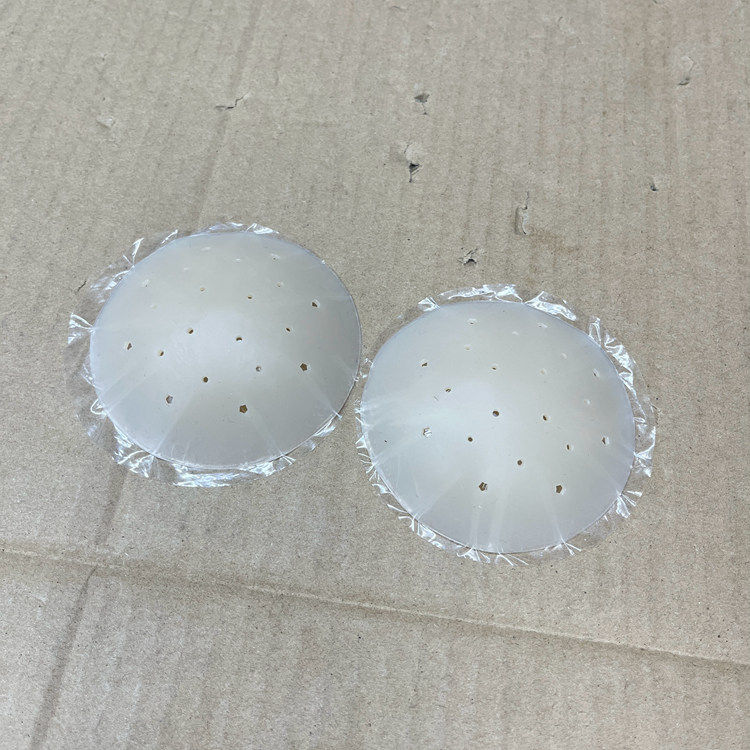 透气固态硅胶乳贴隐形防凸点胸贴女超薄婚纱露背吊带防走光乳晕贴