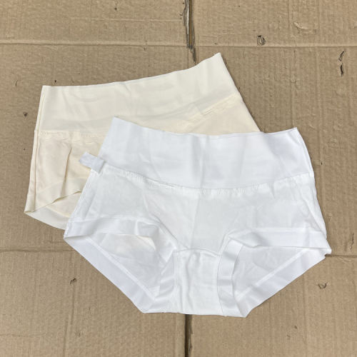 剪标出口新疆长绒棉女士纯棉内裤高腰无痕舒适内裤7a大码纯棉低档