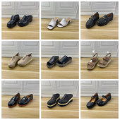 单鞋 外贸原单36码 福利独码 圆头坡跟凉鞋 时尚 shoes真皮百搭杂款