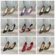 Shoes外贸原单女鞋 时尚 37.5码 Lady 杂款 独码 尖头纯色细跟浅口单鞋
