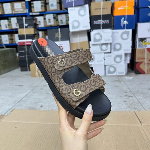 百搭圆头魔术贴平底拖鞋博肯凉鞋