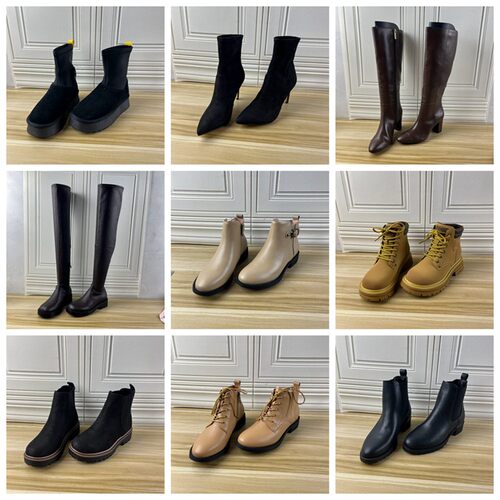 35码独码时尚细跟时装短靴长靴