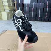 德训鞋 外贸原单男鞋 圆头拼色时尚 百搭休闲系带单鞋 真皮新款 时尚