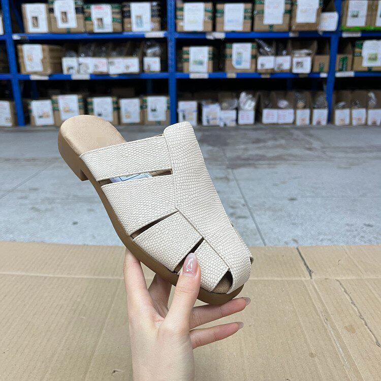 半拖鞋简约时尚新款舒适百搭