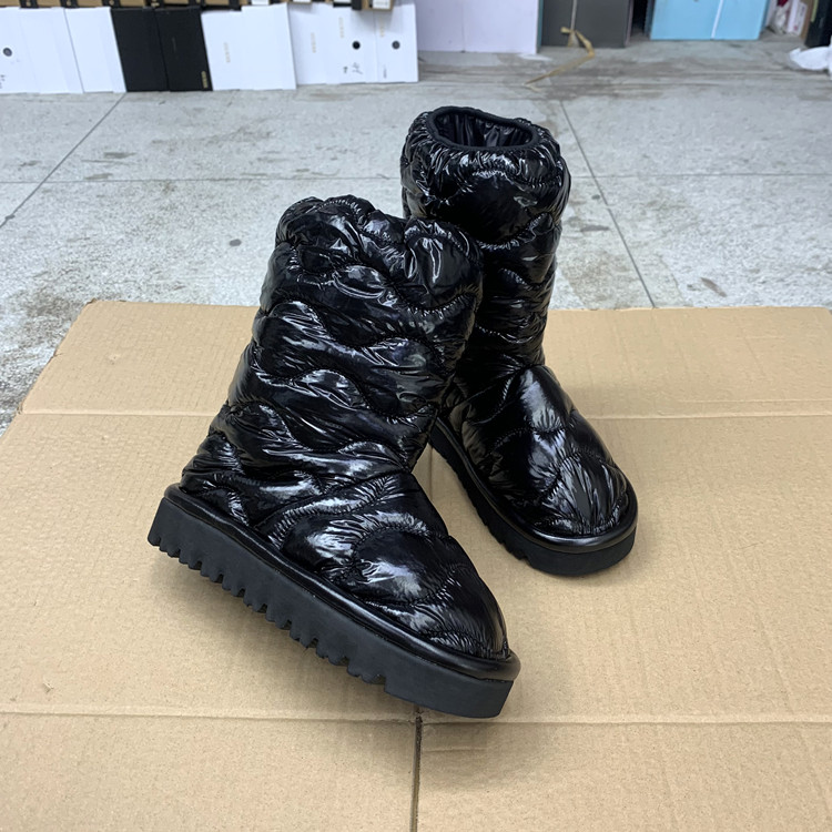 平底厚底防水防滑加厚保暖雪地靴