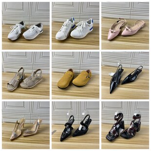 外贸原单女鞋 独码 时尚 Lady 休闲单鞋 37码 气质圆头凉鞋 Shoes杂款