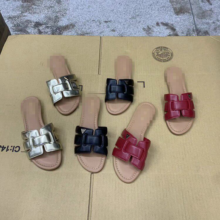 外贸原单新款爆款夏季超火网红仙女居家外穿平底时尚经典女士拖鞋