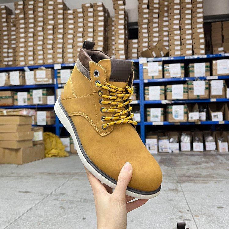 Lady Shoes外贸原单女靴新款时尚圆头纯色系带平底休闲高帮马丁靴,女鞋,时装靴,淘宝优惠券,粉丝福利购,淘宝优惠卷