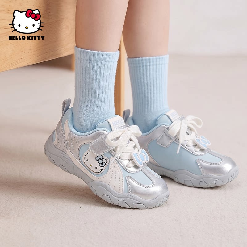 hellokitty童鞋女童运动鞋秋冬季2026新款女孩轻便儿童德训鞋学生