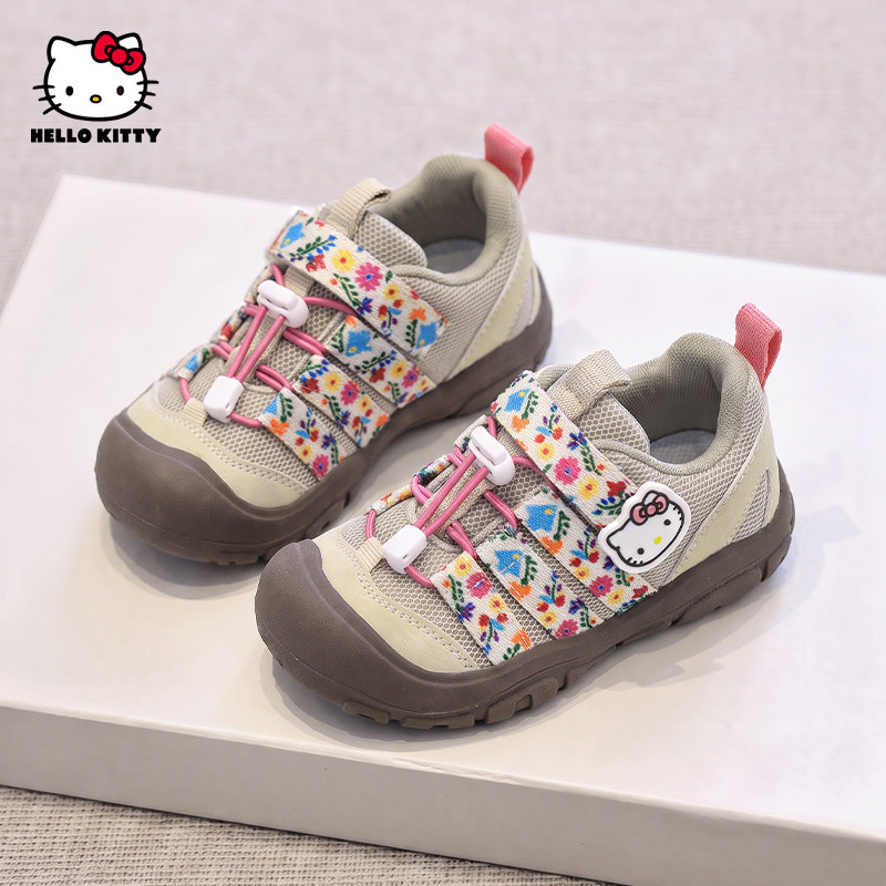 hellokitty童鞋女童运动鞋秋冬季2026新款加绒保暖儿童二棉鞋女孩