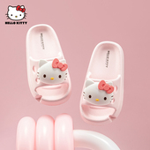 hellokitty女童拖鞋 中大童居家一字拖 三丽鸥儿童凉拖鞋 夏季 新款