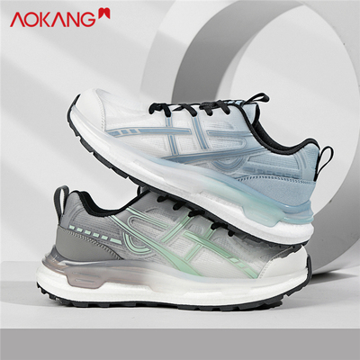 官方正品男鞋冬季透气老爹鞋男网面运动鞋薄款休闲鞋