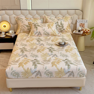 定制订做尺寸全棉纯棉加厚磨毛榻榻米床笠薄棕垫高低床罩子母床包