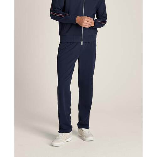 代购Wilson男士运动裤易穿脱舒适贴身透气顺滑日常穿搭深蓝色