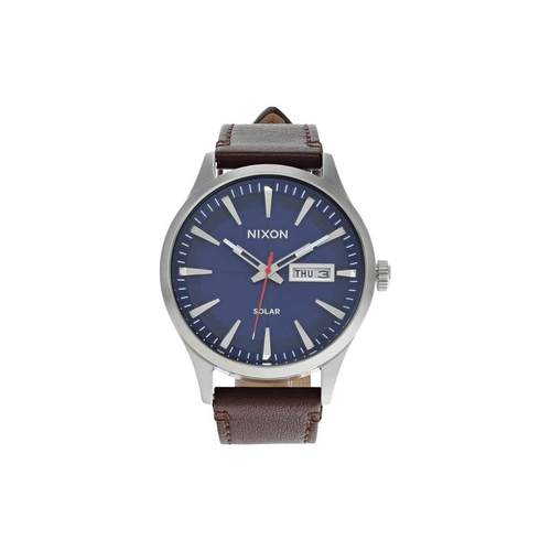 代购Nixon男士腕表夜光日期日历计时皮带金属防水圆形商务休闲