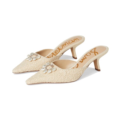 代购Sam Edelman女士穆勒鞋轻便透气舒适防滑尖头后空系带