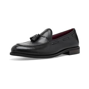 海外代购Steve Madden/思美登男士休闲皮鞋一脚蹬舒适易穿