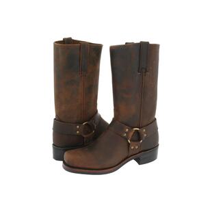 代购FRYE男士马丁靴透气舒适减震鞋垫防臭耐磨鞋底皮革鞋面