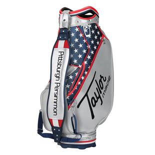 代购Taylormade男士高尔夫球包多层收纳饮料夹层雨罩设计
