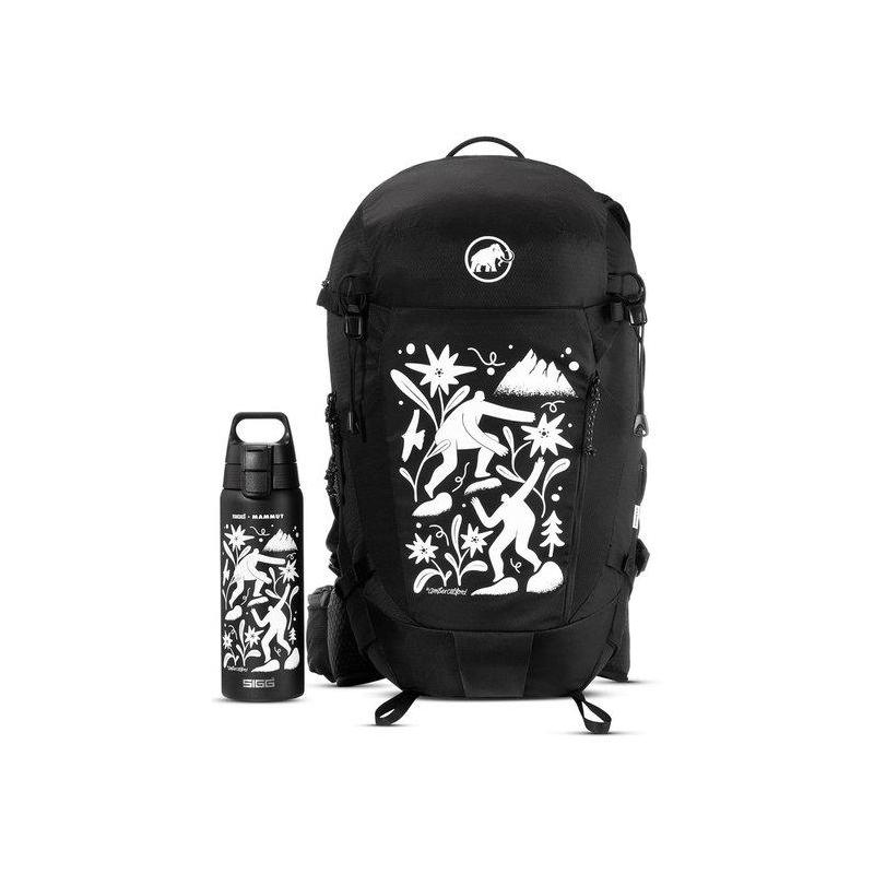 Mammut猛犸象男士登山包防水挂载拓展尼龙前袋侧网兜登山徒步