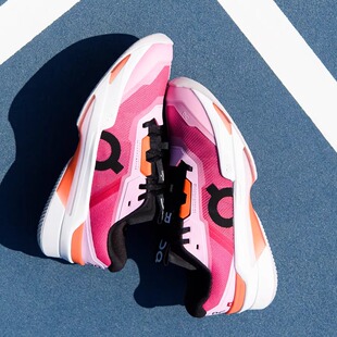 代购ON THE ROGER Pro Fire昂跑男女网球鞋缓震防滑网球运动鞋粉