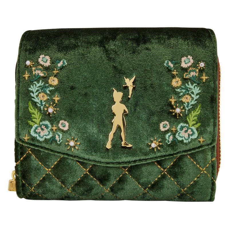 代购Loungefly彼得潘钱包多卡位收纳透明ID插槽便携随身包