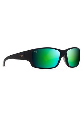 代购MauiJim男女太阳镜偏光防眩光抗紫外线清晰视野黑色框