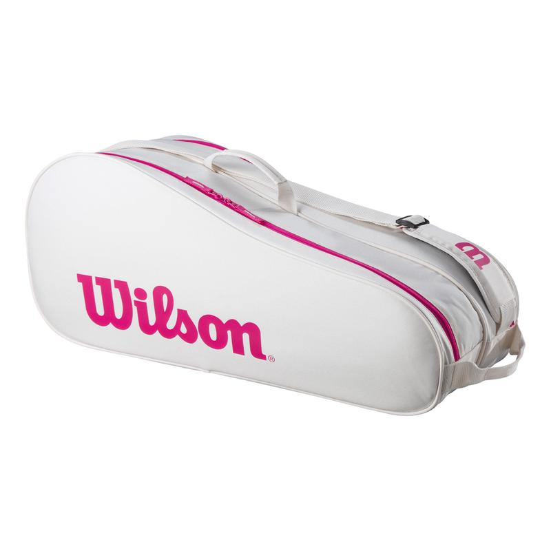 Wilson/威尔胜大容量耐磨旅行网球拍包多层分隔设计专业训练比赛