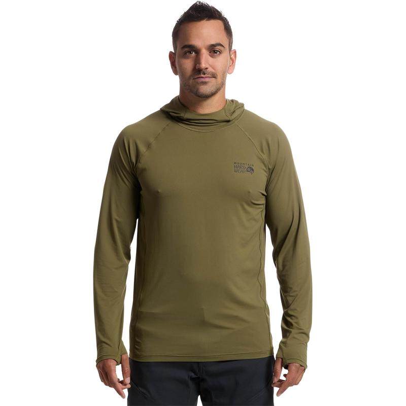 代购Mountain hardwear山浩男士保暖内衣防晒速干透气户外T恤