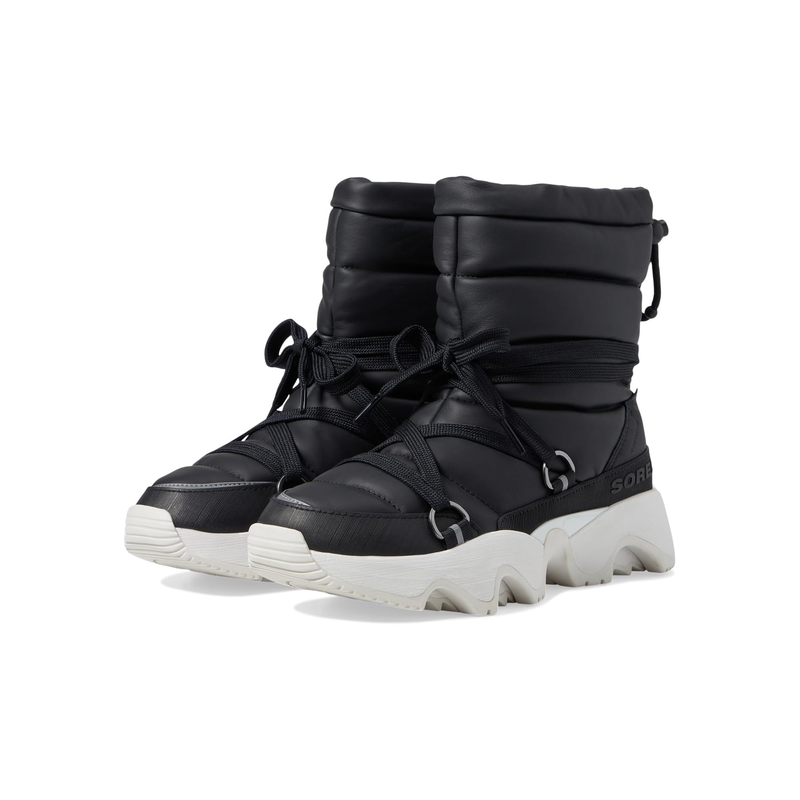 代购SOREL女士雪地靴防水保暖轻便透气圆头系带D环扣橡胶鞋头