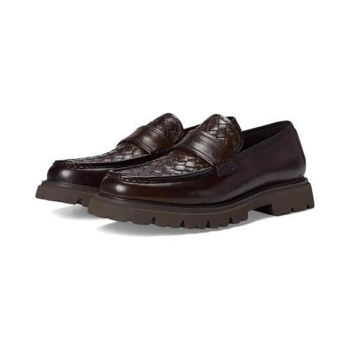 海外代购Steve Madden/思美登男士休闲皮鞋一脚蹬增高圆头厚底